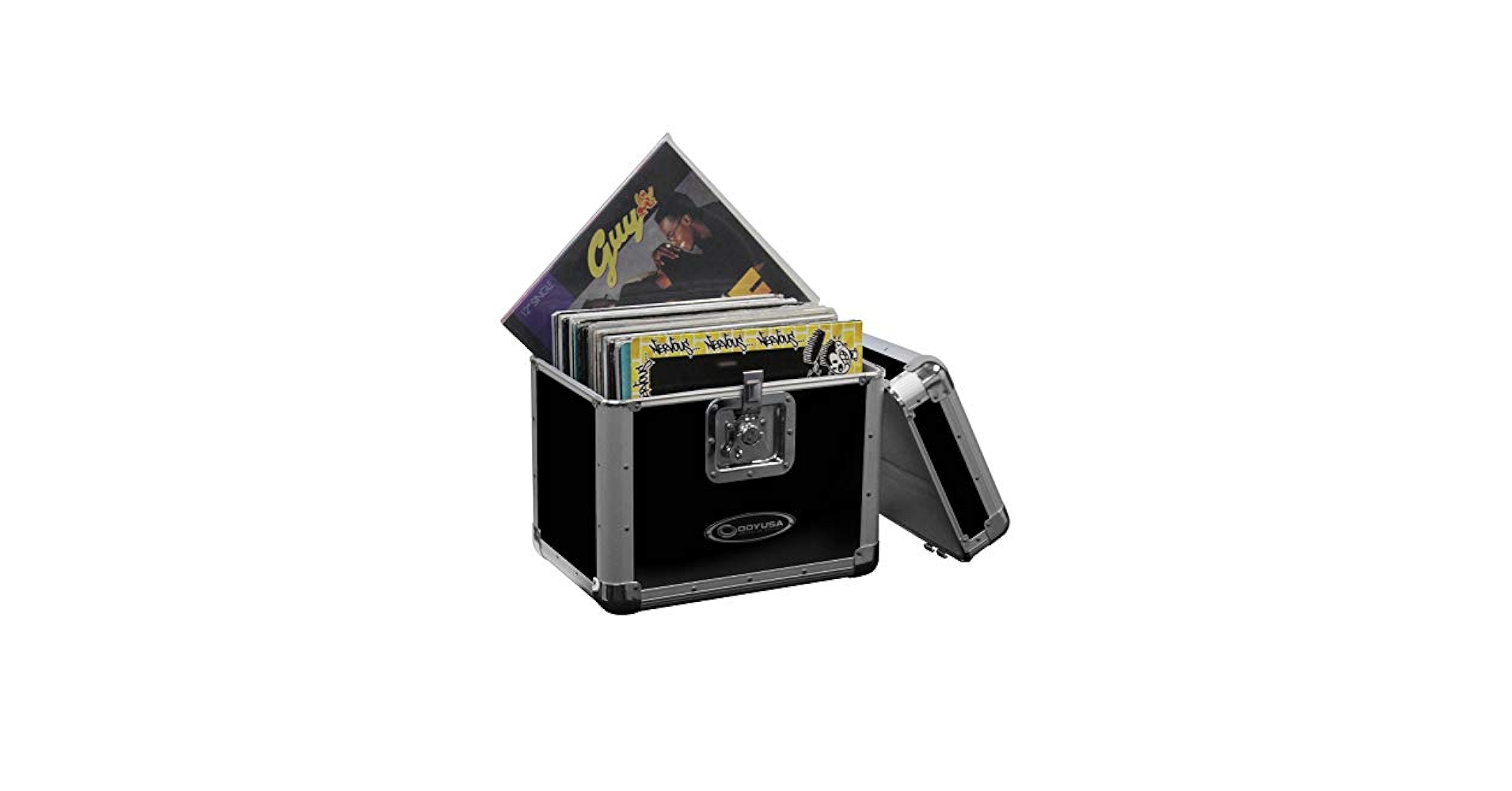Amazon.com: KROM Series Black Stackable Record/Utility Case
